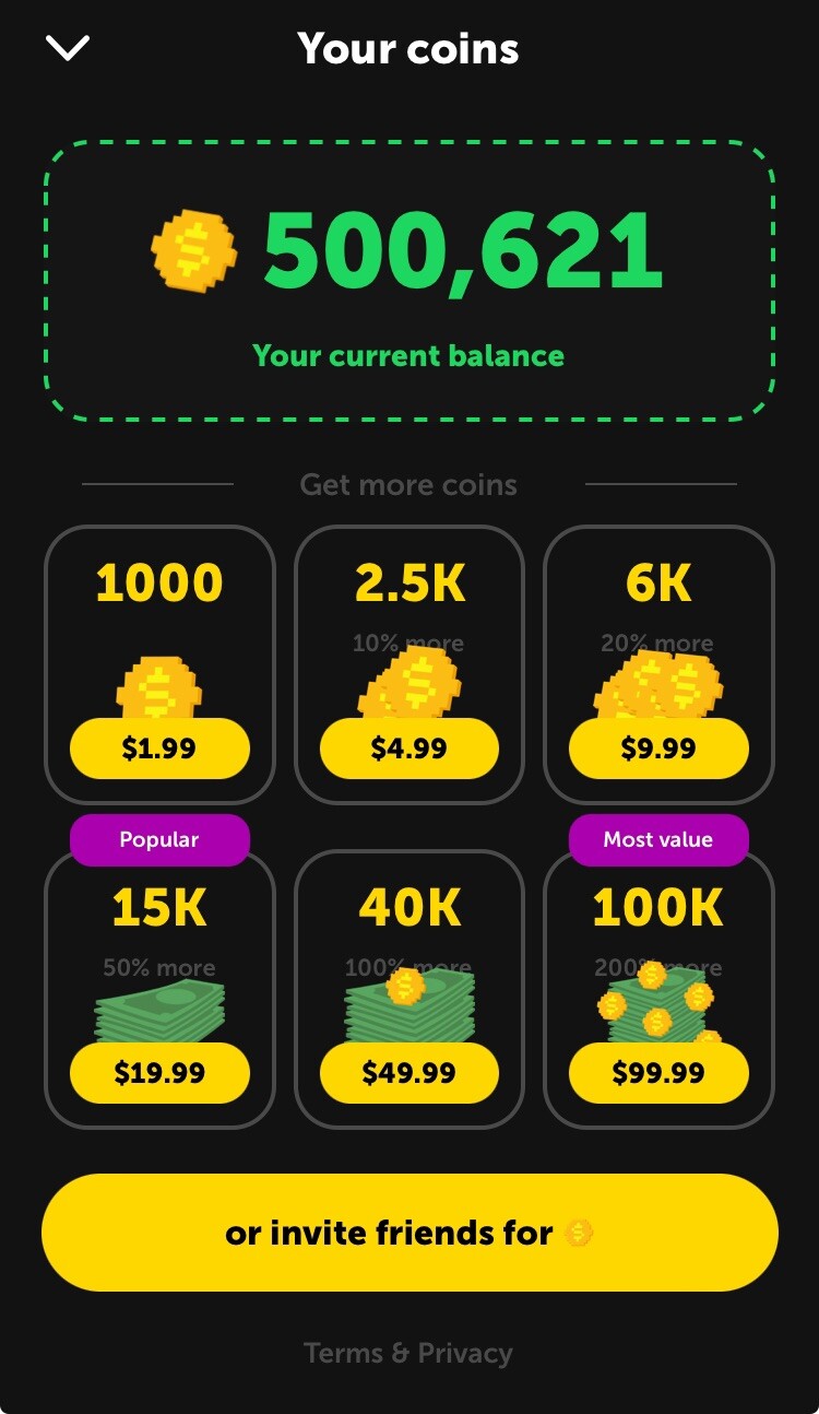 SOUNDMAP APP 50K INGAME COINS