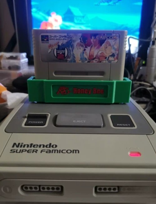 SFC ⇄ SNES Cartridge Adapter – Super Nintendo & Super Famicom 4 colors shell
