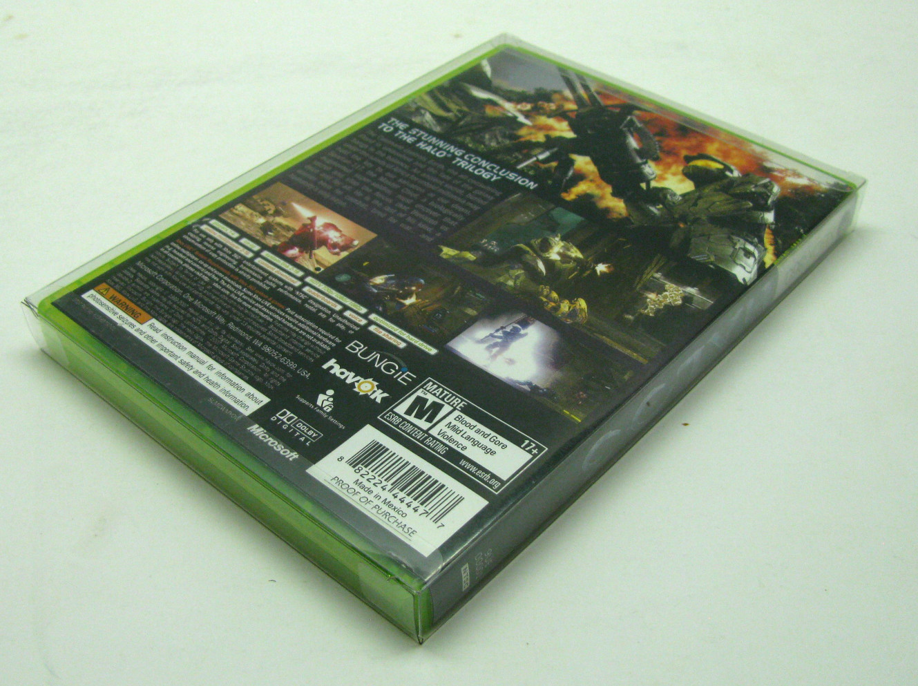 10Pack XBOX 360 CIB GAME – CLEAR PLASTIC PROTECTIVE BOX PROTECTOR CASE SLEEVE