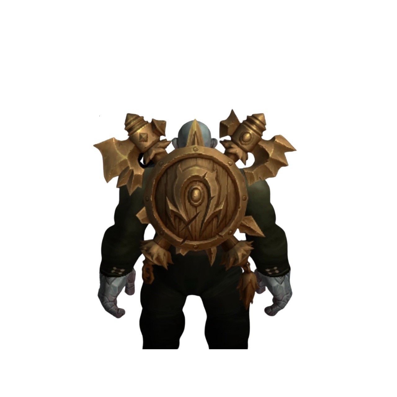 Warcraft WoW Arsenal Golden Crests of the Kingdom Transmog Set 30th Anniversary