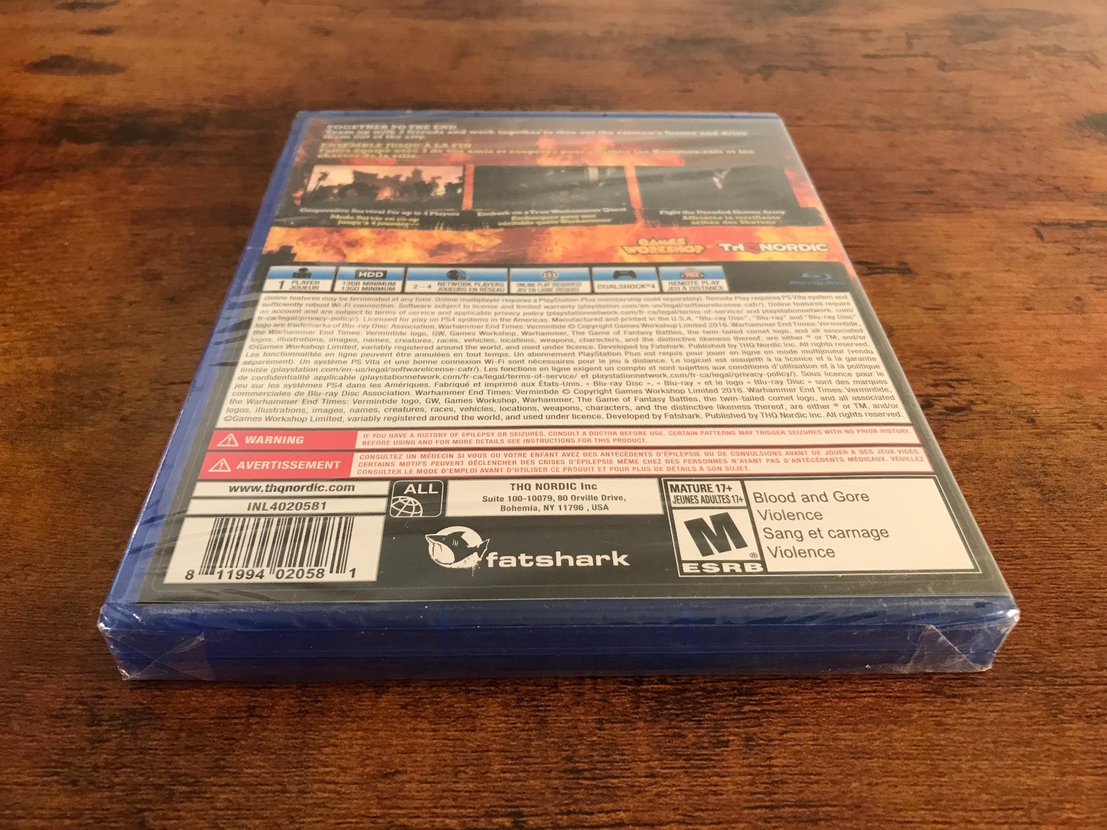 Brand New – Warhammer The End Times: Vermintide PlayStation 4 / Sony PS4 Sealed