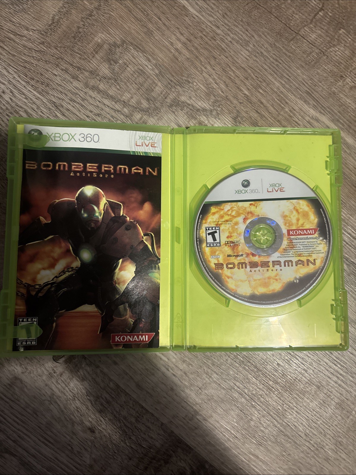 Bomberman: Act Zero (Microsoft Xbox 360, 2006) Complete
