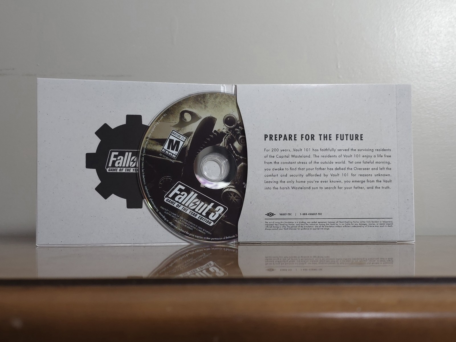 Fallout Anthology PC Mini Nuke 5-Game Physical Disc Set CIB Complete Bomb Sound
