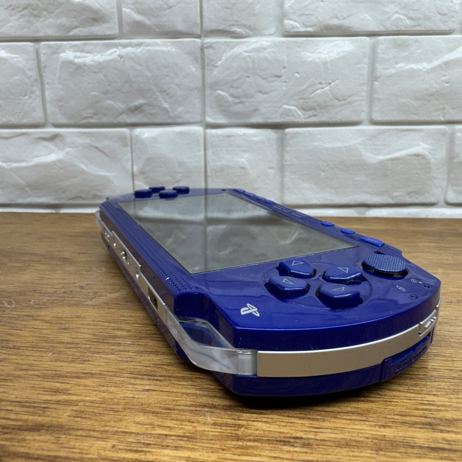 Sony Playstation PSP 1000 Blue Handheld System Console For Parts Repair