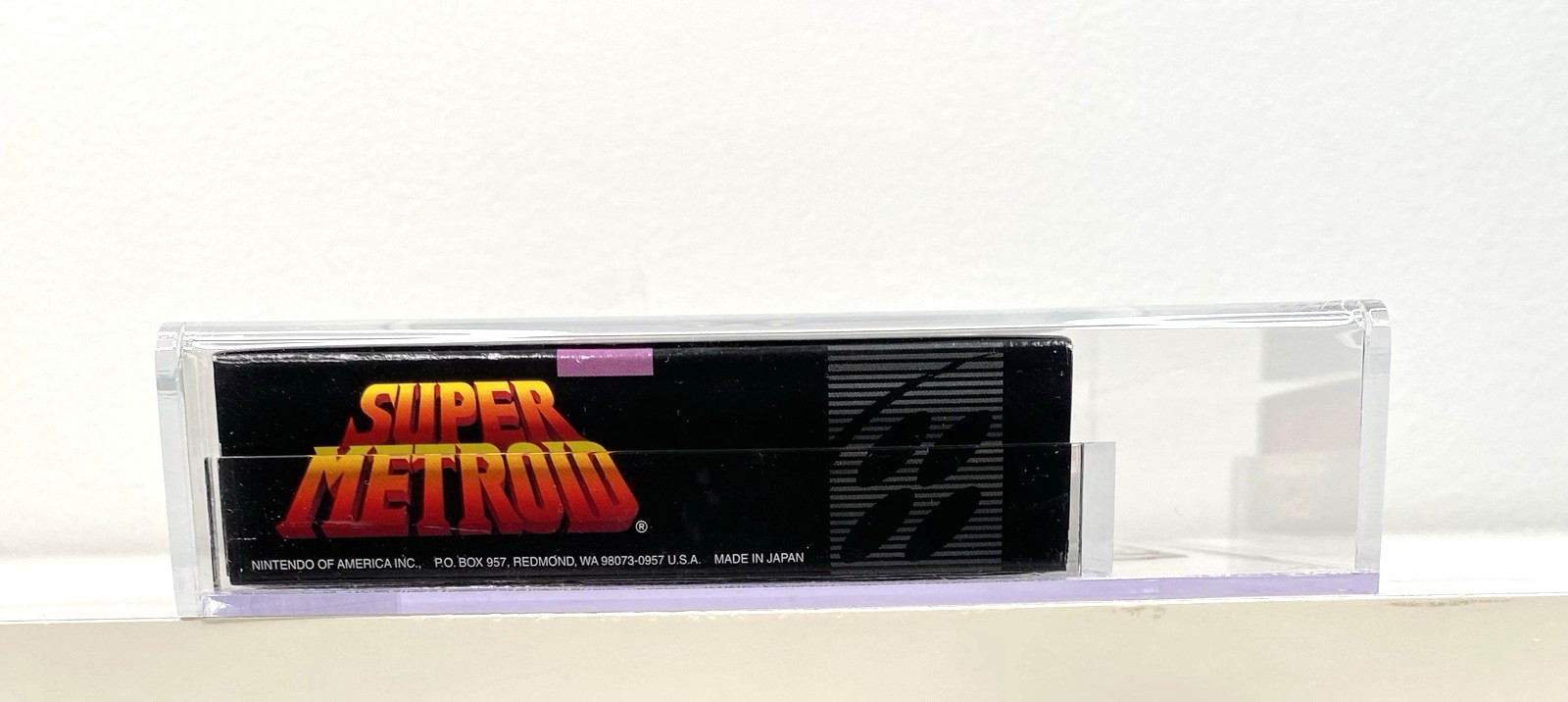 Super Metroid Nintendo SNES New 1994 1st Print VGA Archival Q 85+ Qualified