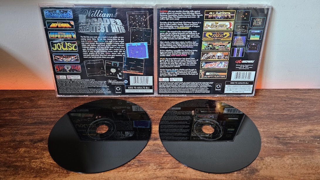 Playstation Arcade Game Lot – CIB Complete Atari Midway Bally Frogger Pong Qbert