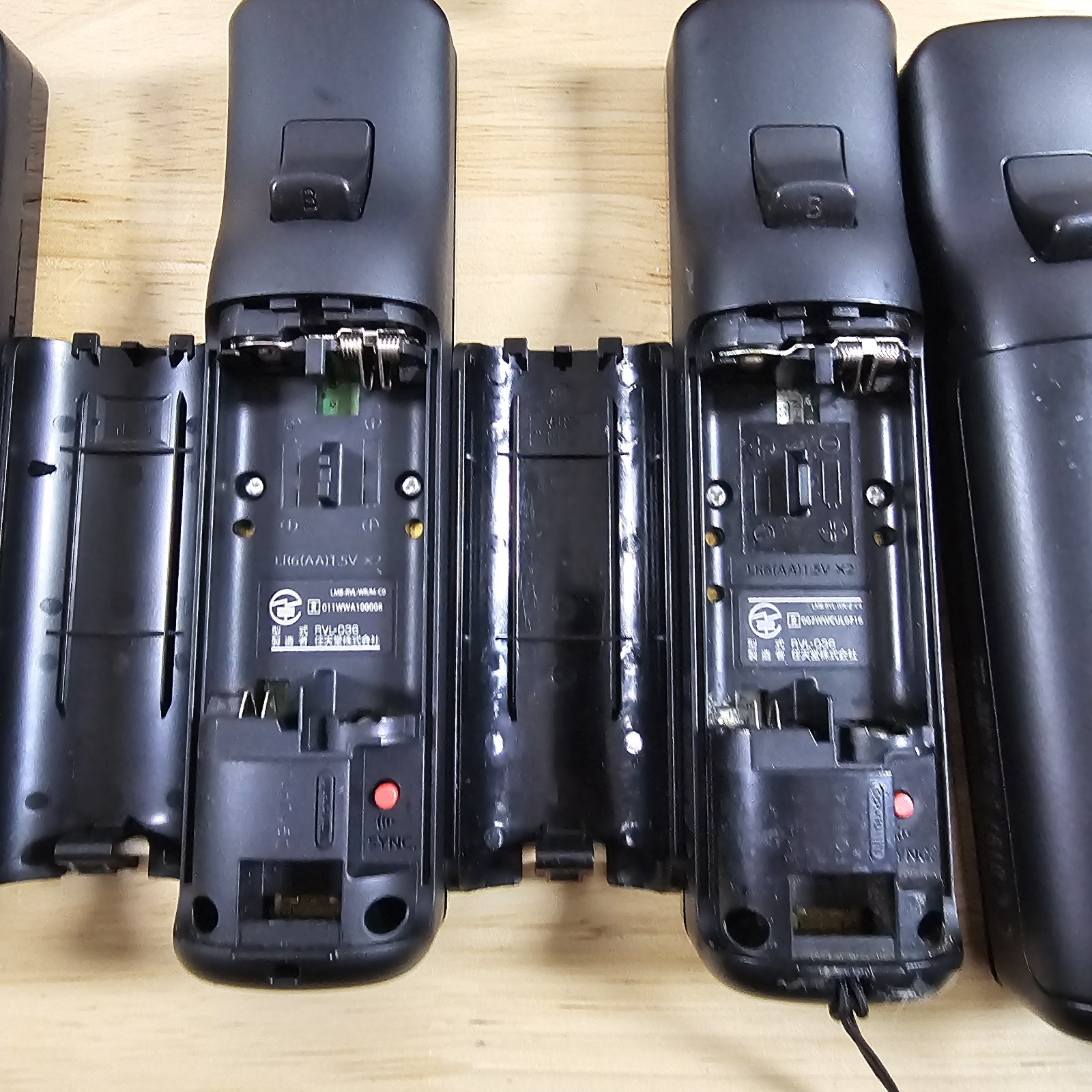Lot Of 8 Nintendo Wii RVL-036 Wireless Motion Plus Remote Controllers *Untested*