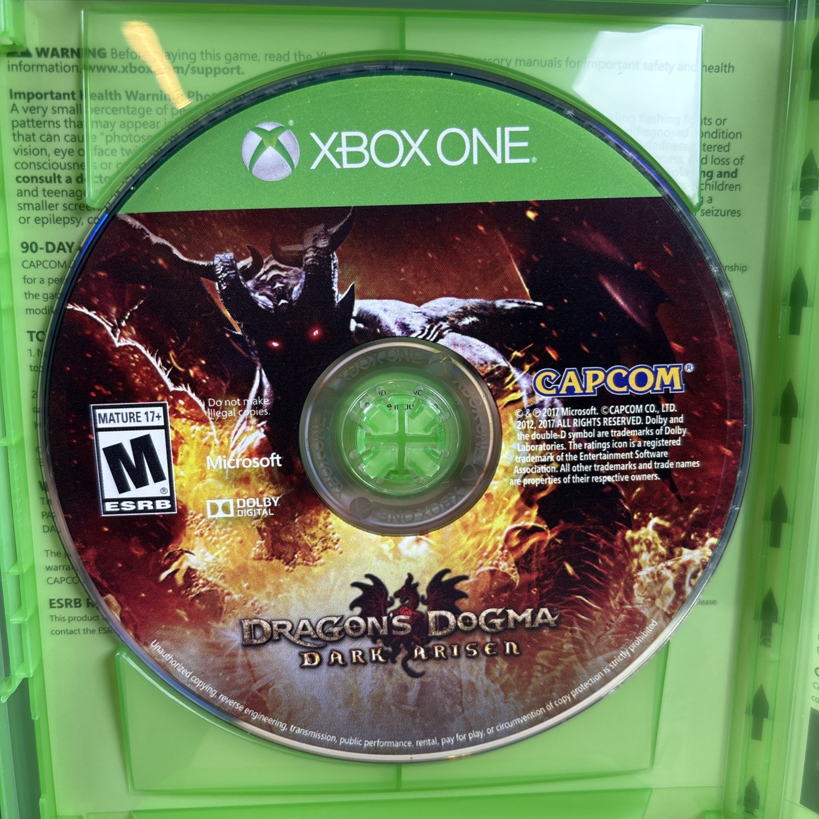 Xbox One – Dragon’s Dogma: Dark Arisen – Complete – Refurbished, Excellent