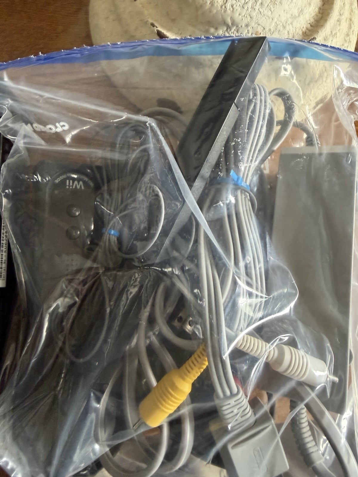 Nintendo Wii RVL-001 Black Console Bundle Controllers Cables Wi-Fi 480p NTSC
