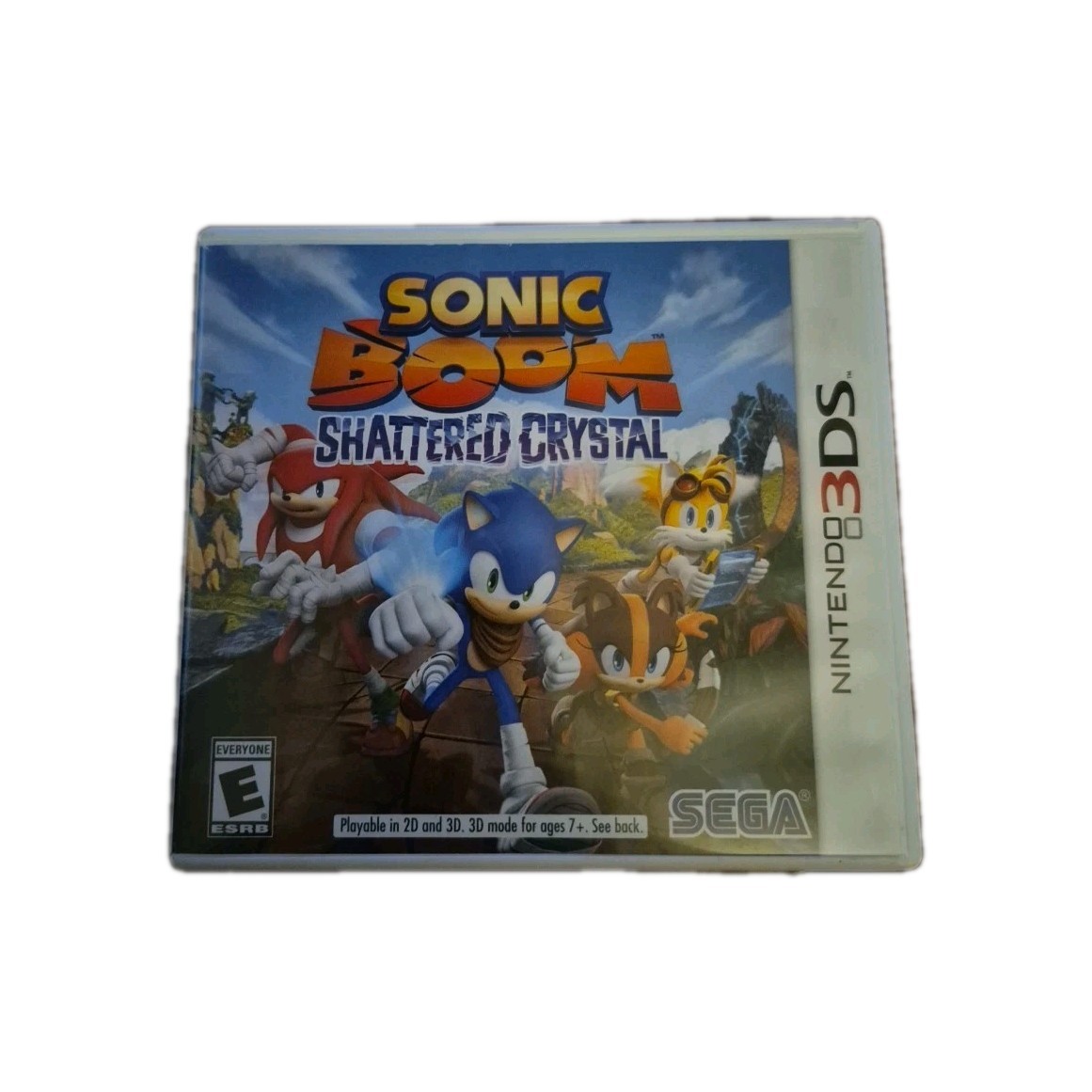 Sonic Boom: Shattered Crystal (Nintendo 3DS, 2014) Tested NO MANUAL