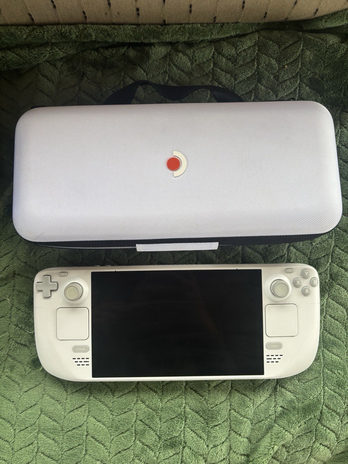 Valve Steam Deck OLED 1TB Limited Edition White Handheld System Console w/ Case