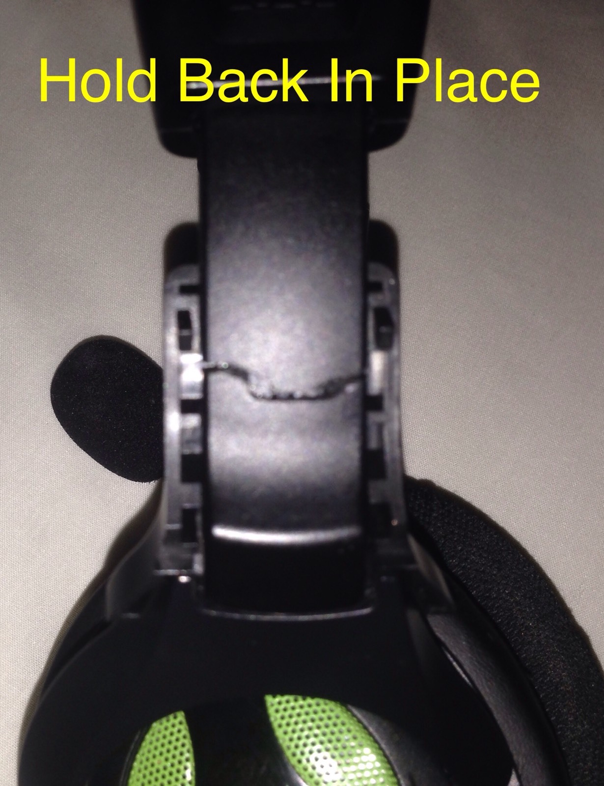 Snap-N-Fix Headband Repair For Turtle Beach X12 / PX22 / Call Of Duty Ghosts