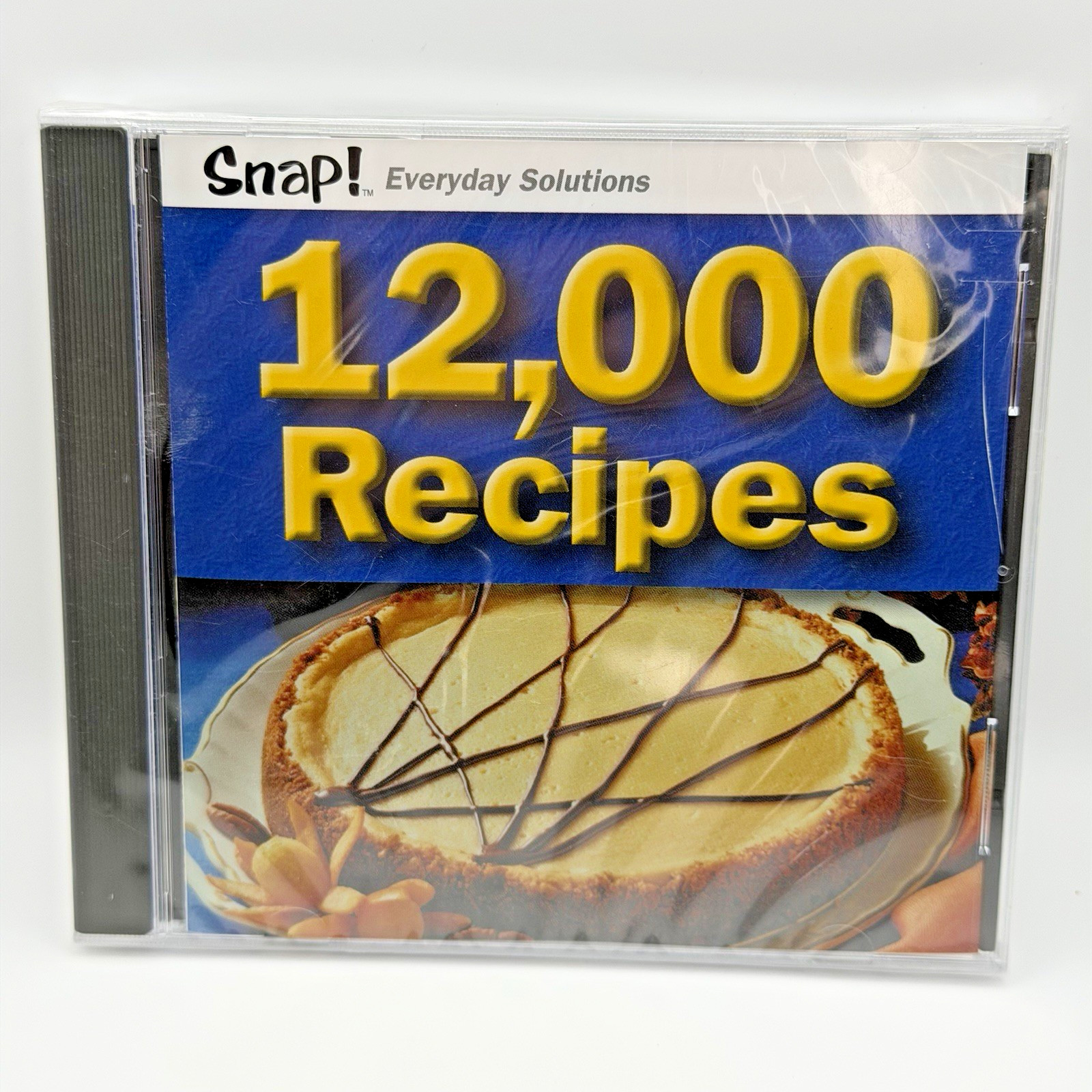 Snap 12,000 Recipes (PC, 2001) NEW Sealed!