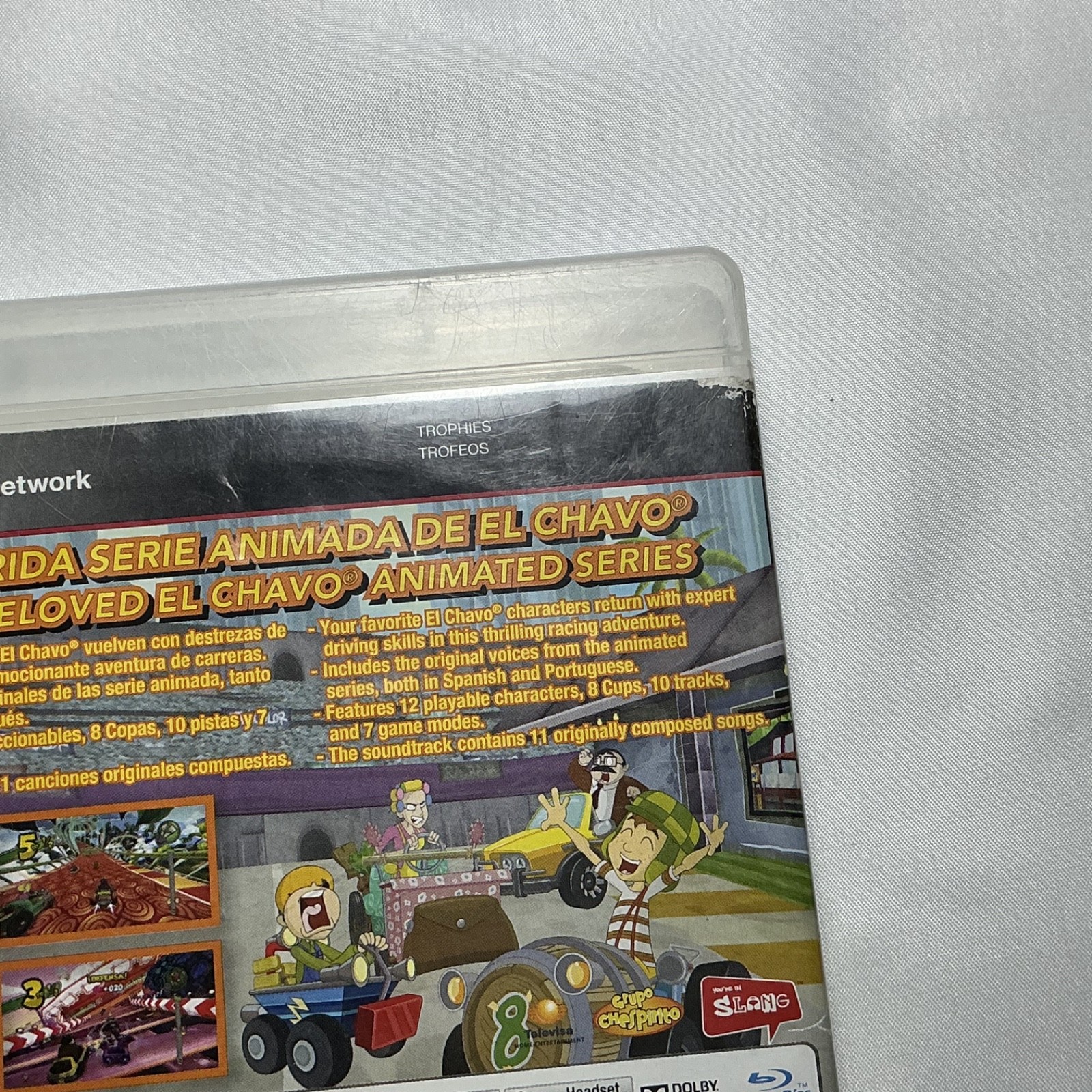 El Chavo Kart (Playstation 3, 2014) No Manual! Tested & Working!