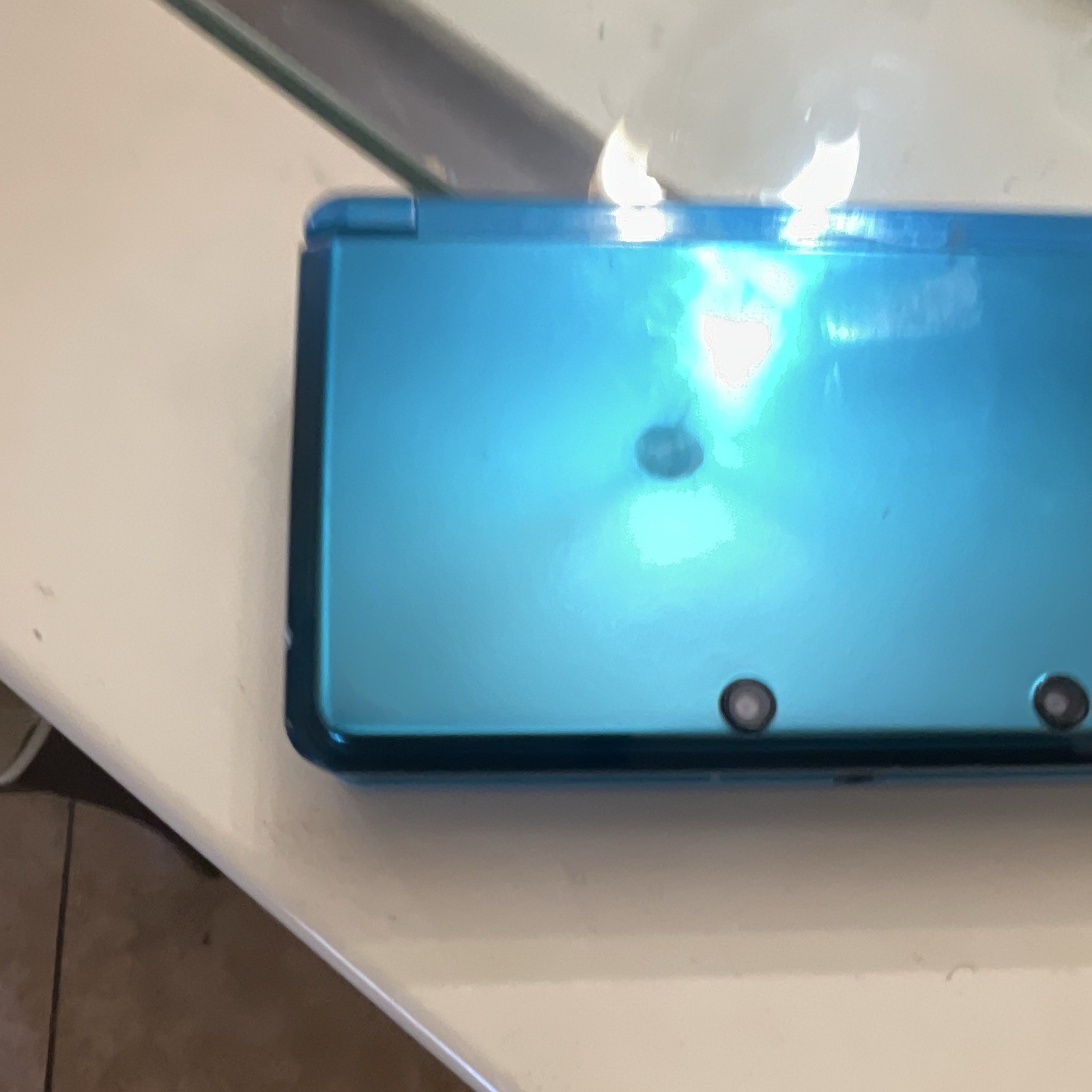 Nintendo 3DS Blue Handheld System 3D 2GB NTSC-U/C 2011 Under 480p CTR-001