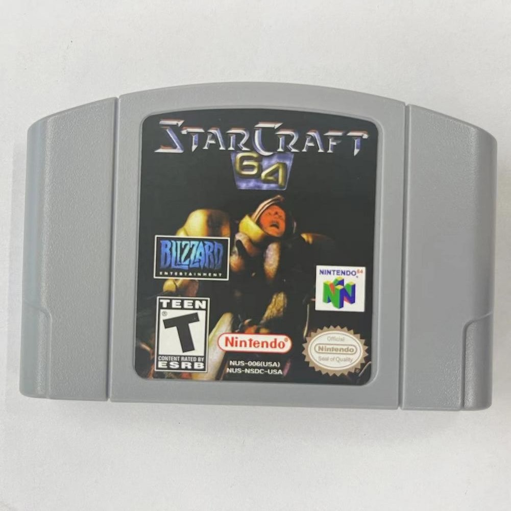 StarCraft 64 – Nintendo 64 (N64) Classic edition Rare collectible