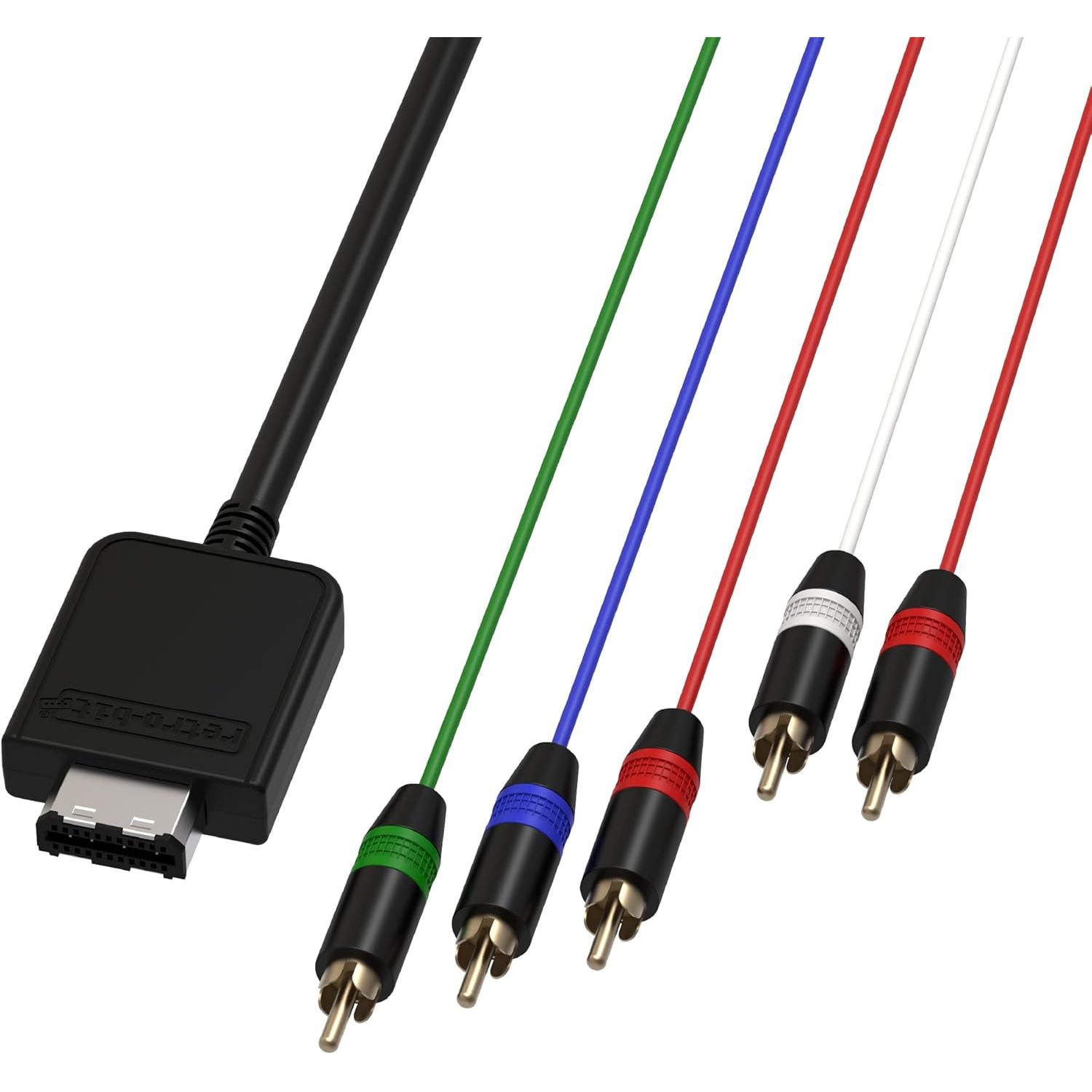 Retro-Bit Retro Prism HD Component Cable for Gamecube
