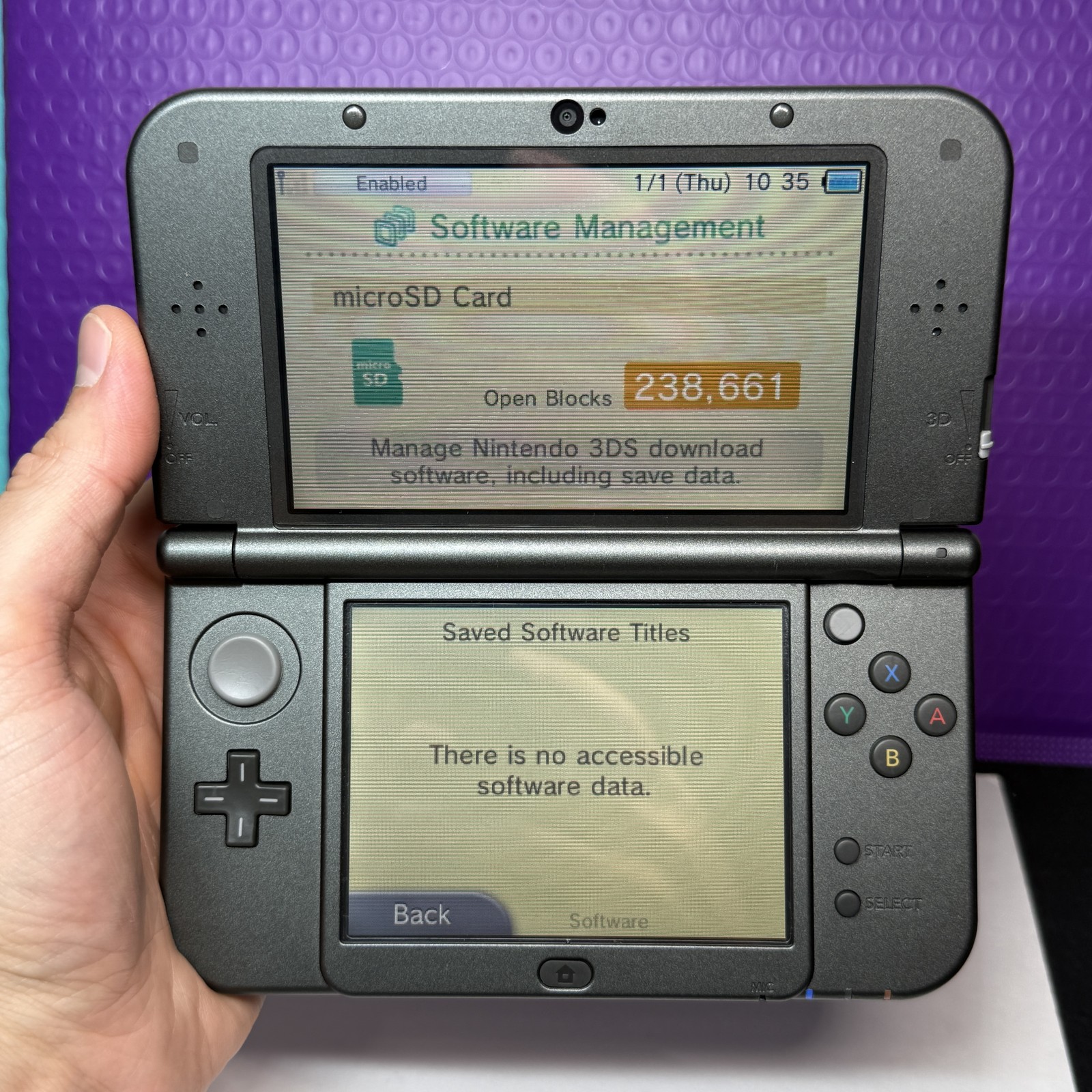 New Nintendo 3DS XL Black [32GB Upgrade] – Handheld System Console