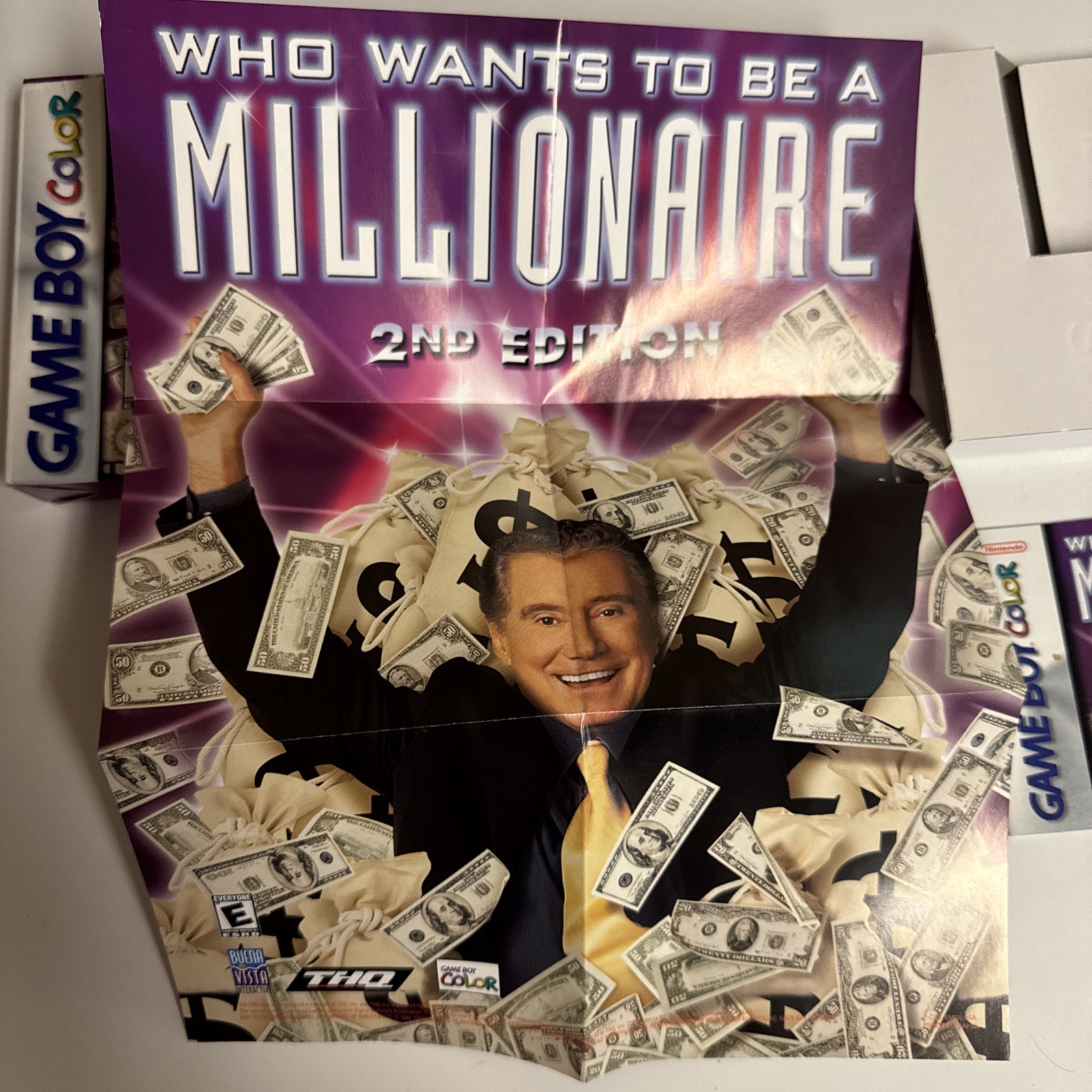 Who Wants to Be a Millionaire 2nd Edition – Nintendo Game Boy Color Complete