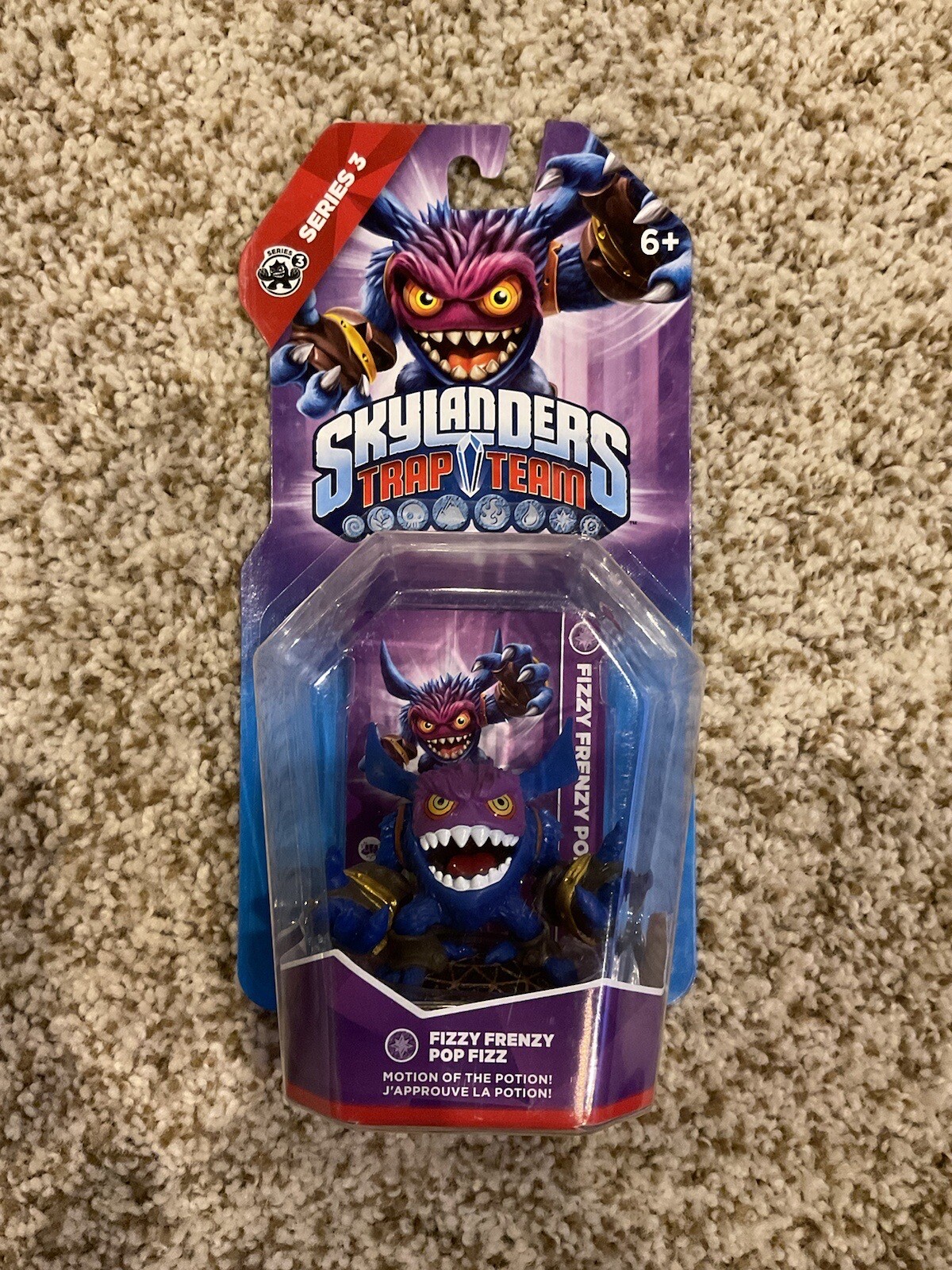 Skylanders Trap Team Fizzy Frenzy Pop Fizz Action Figure Magic Element