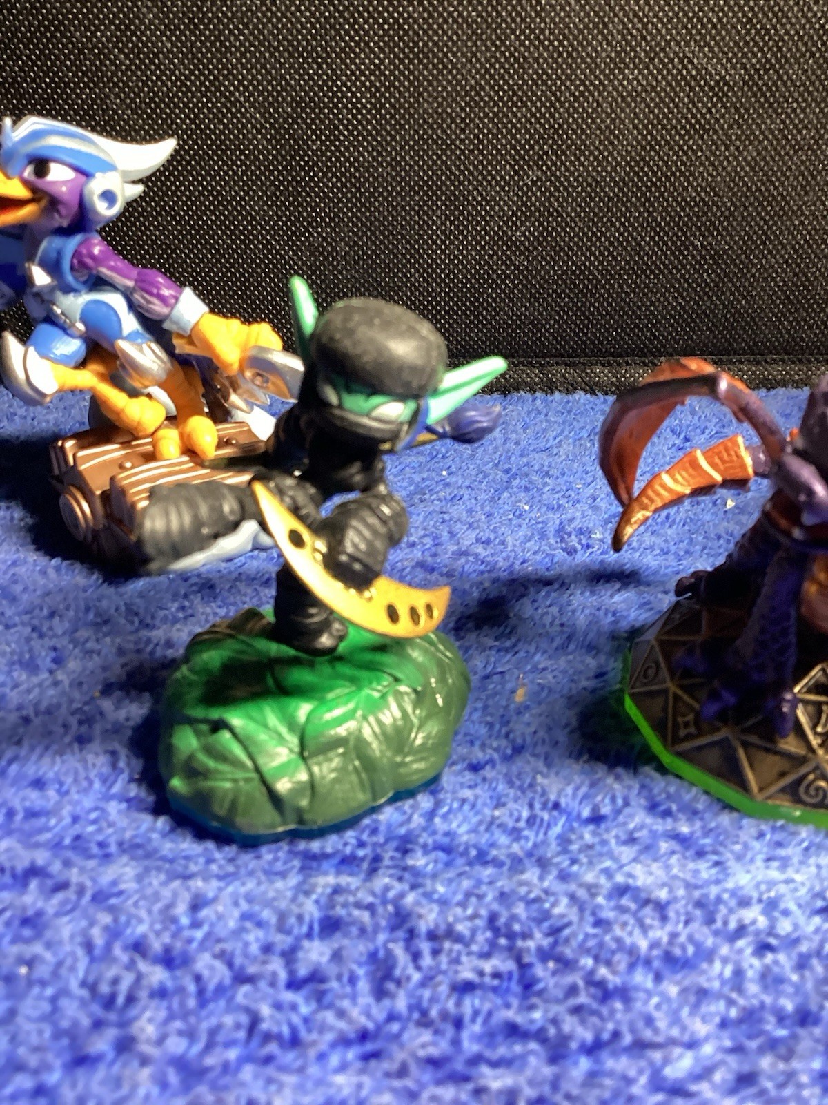 Sky landers Swap Force “Ninja Stealth Elf” “Spyro” “Storm Blade” “Super Shot Ste