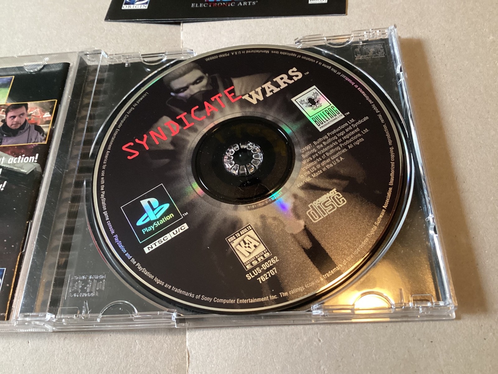 Syndicate Wars Playstation 1 PS1 CiB Complete with Inserts Tested
