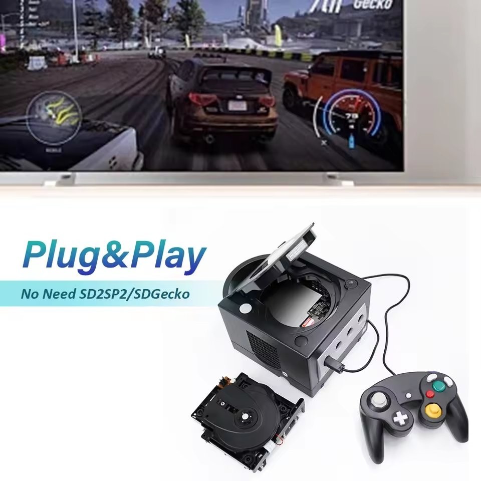 CUBEODE V1.2 Optical Drive Emulator ODE Board For GameCube Replace Disc Reader