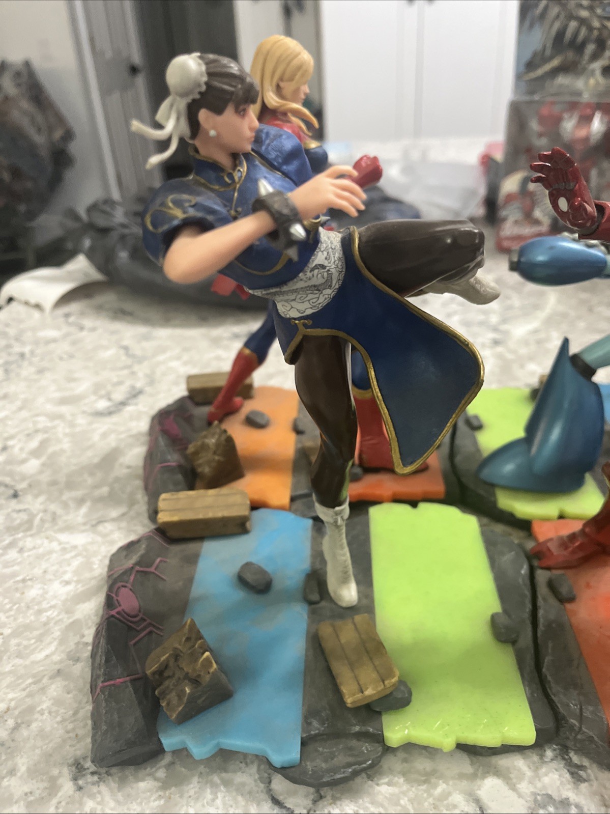 Marvel vs. Capcom Infinite Collector’s Edition Statues NO GAME NO BOX