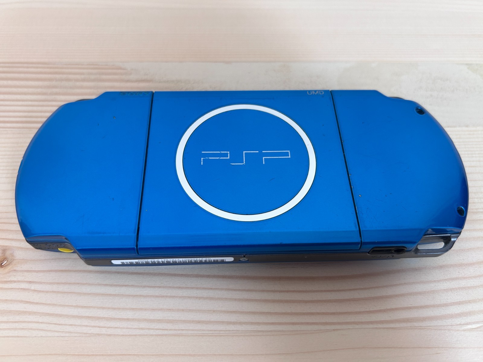 Sony PSP-3000 Console Vibrant Blue Japanese Region Free Serviced Tested Cleaned
