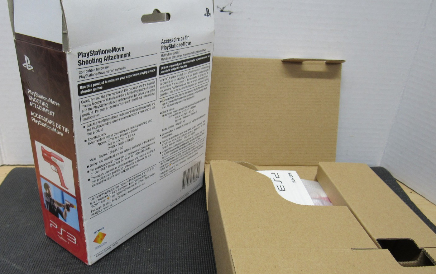Playstation Move Motion Controller Shooting Attachment Sony PS3 New In Box