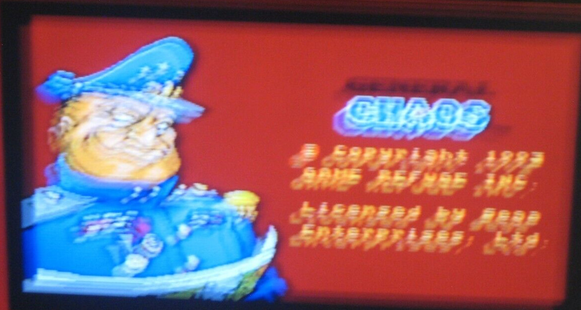 Cosmic Spacehead & General Chaos Complete for Sega Genesis. Authentic.Clean/Test