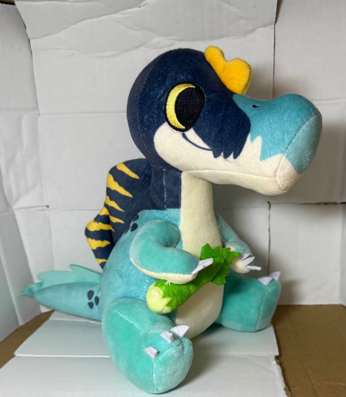Makeship Paleo Pines SPINOSAURUS Indie Game Plush Rare Plushie Only 969 Made NEW