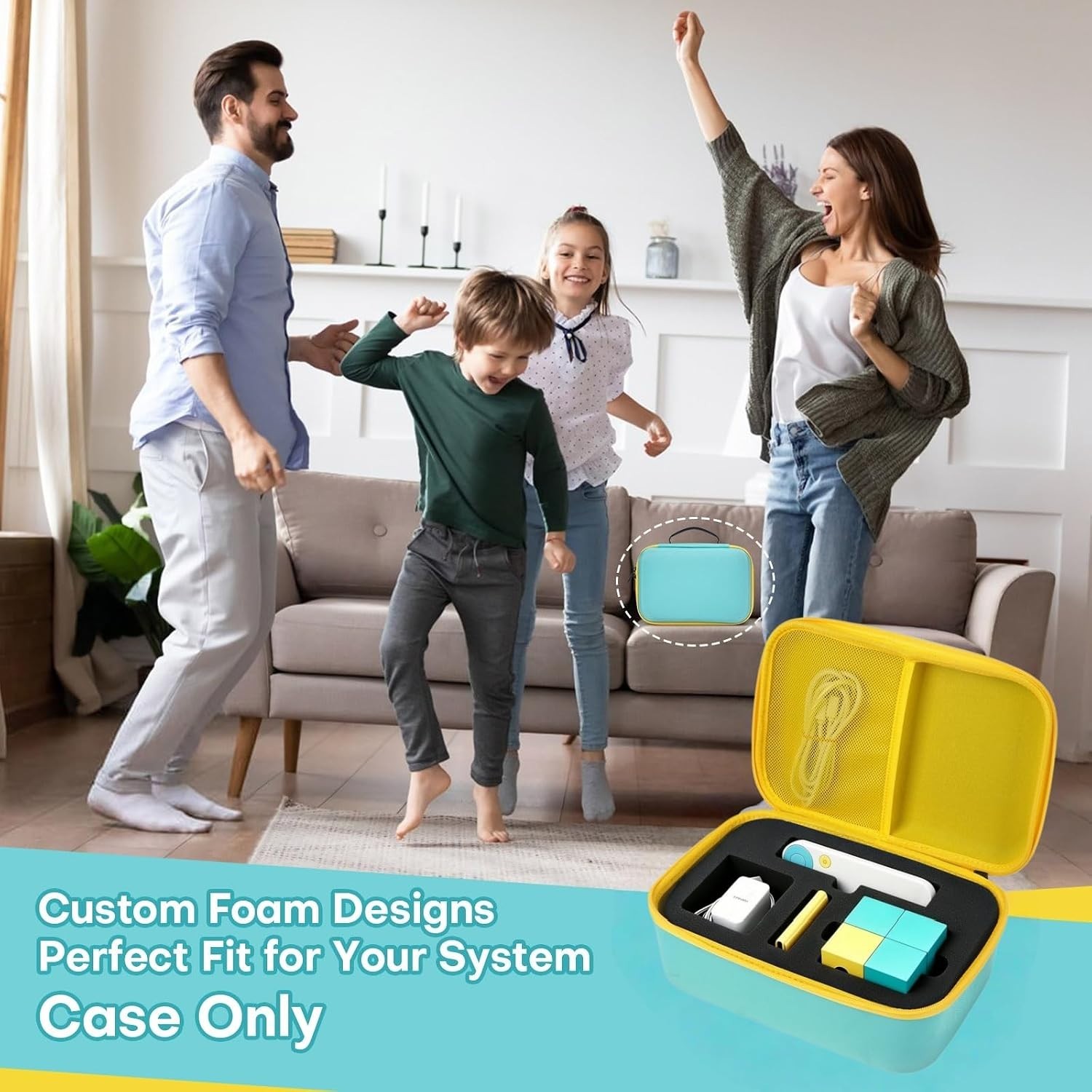 Custom Foam Travel Case for Nex Playground – Essential Gamer Gear Organizer