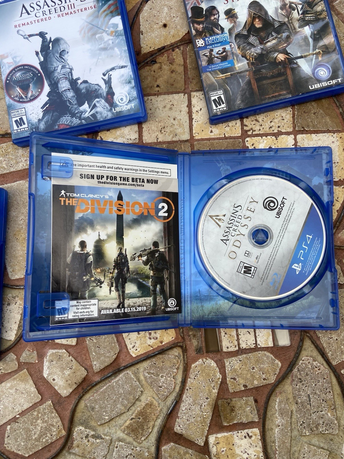 Assassin’s Creed PS4 PS5 Lot AC3 Syndicate Origins Odyssey Valhalla Tested