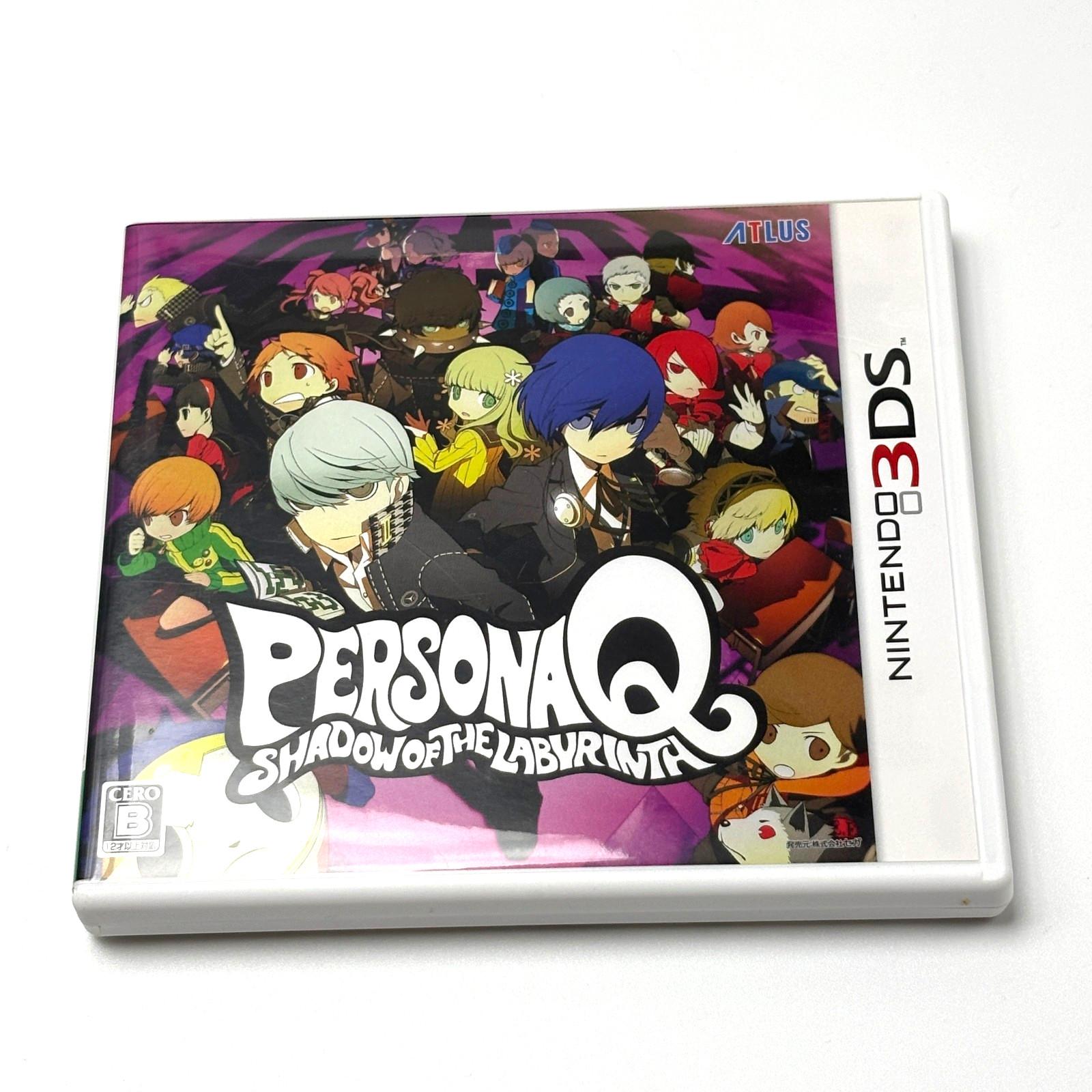 Persona Q Shadow of the Labyrinth 3DS Japanese Version NTSC-J CIB Tested