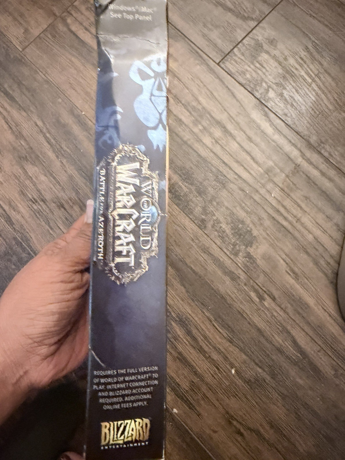 World of Warcraft: Battle for Azeroth Expansion Set – PC Game new damaged box