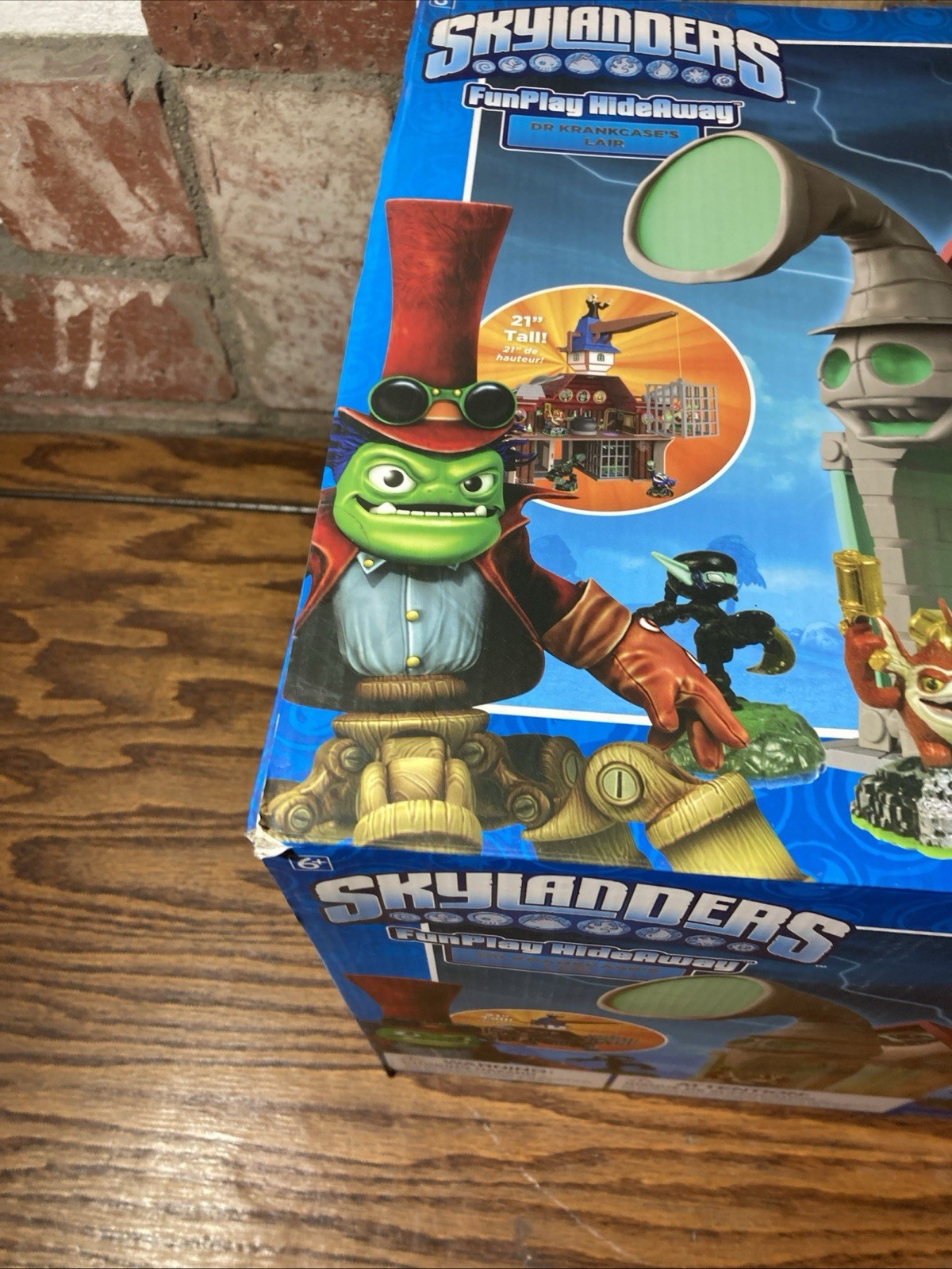 Skylanders Funplay Hideaway Dr. Krankcase’s Lair Playset Kaos. Very Rare