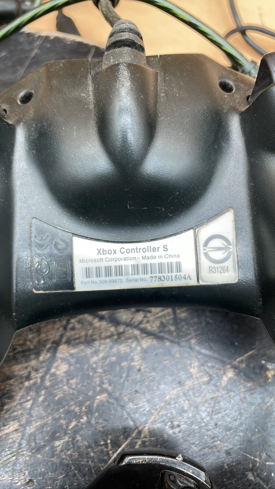 Microsoft Xbox Controller S X08-69873 X08-17160 Wired Controller Lot of 5