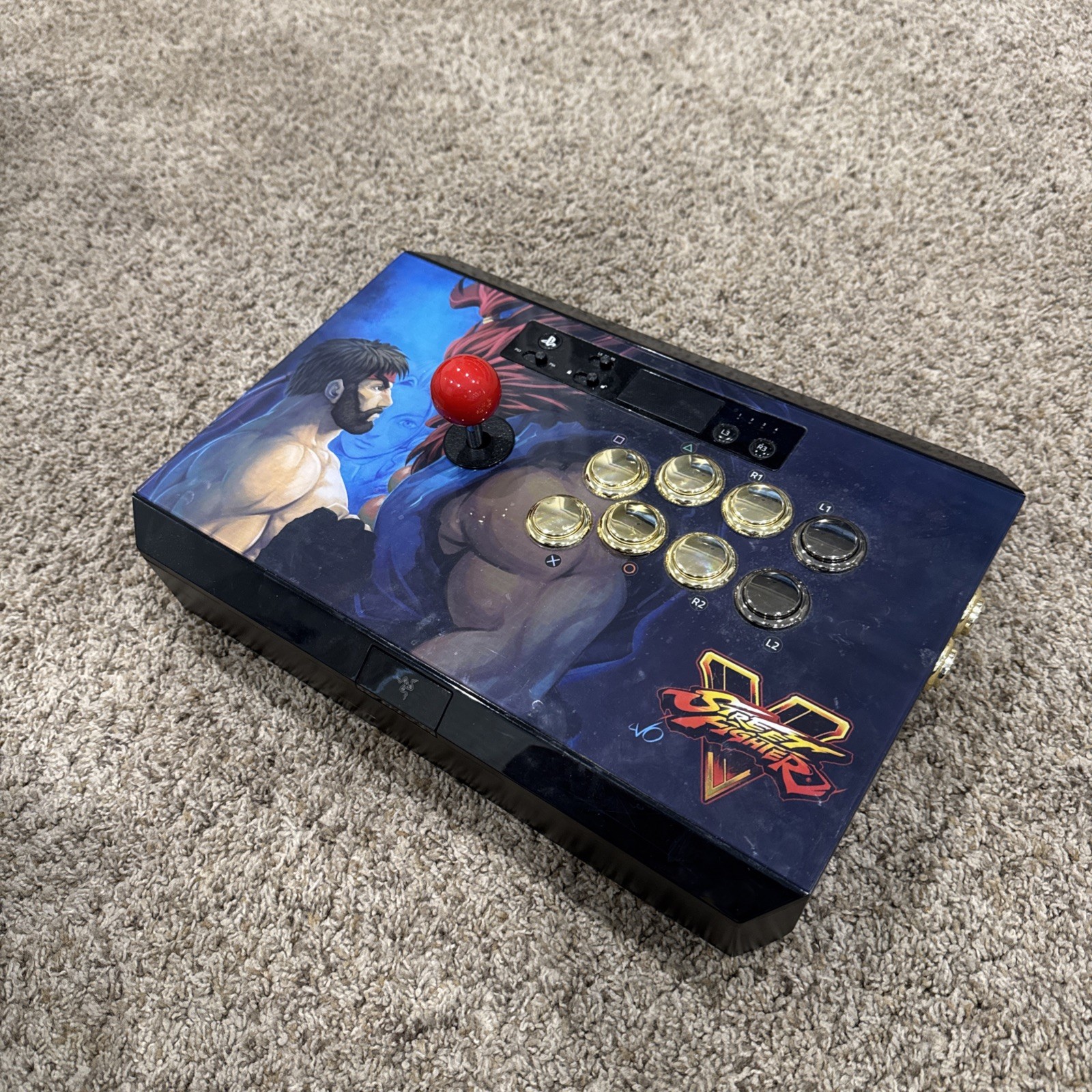 Razer Panthera Street Fighter V SFV SF5 arcade stick PS3 PS4 PS5 PC EXC++