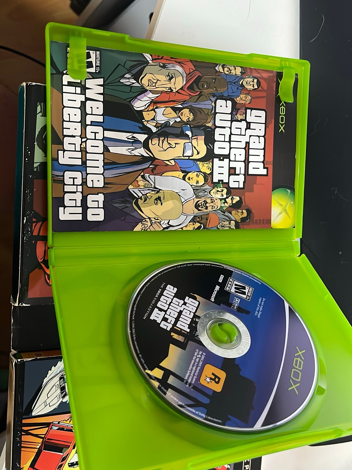 Grand Theft Auto Double Pack Xbox Partially Sealed Excellent