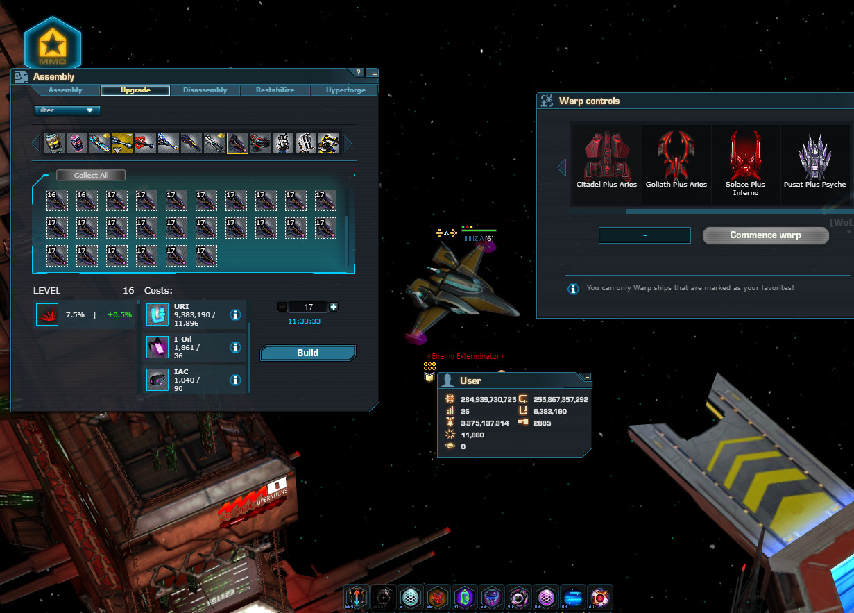 Dark Orbit| Global America 1/5 – 30mX4, 9mURI, 7 plus ships, Orcus| 46 Prom(16+)