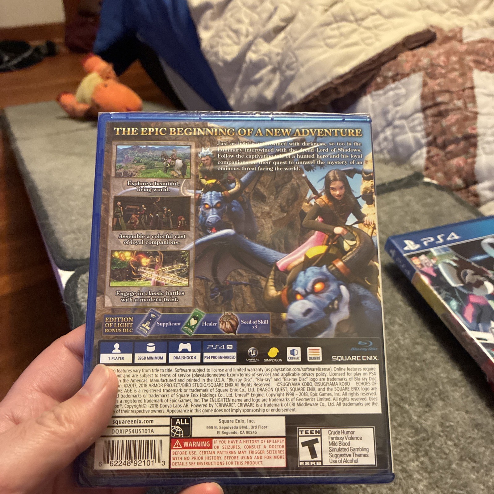 Dragon Quest XI: Echoes of An Elusive Age – Sony PlayStation 4 New and Sealed