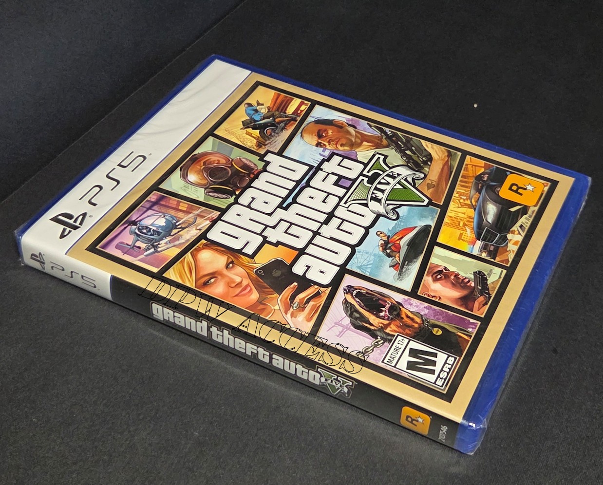 NEW GTA 5 Grand Theft Auto V PS5 PlayStation 5 Factory Sealed Rockstar Ships Box