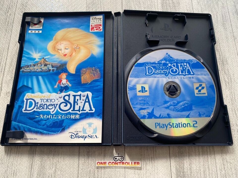 SONY PS2 Kingdom Hearts Ⅰ＆Ⅱ & Final Mix & Finding Nemo & Disney Sea from Japan