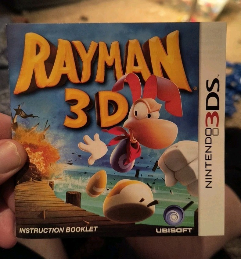 Rayman 3D – Nintendo 3DS Book Only
