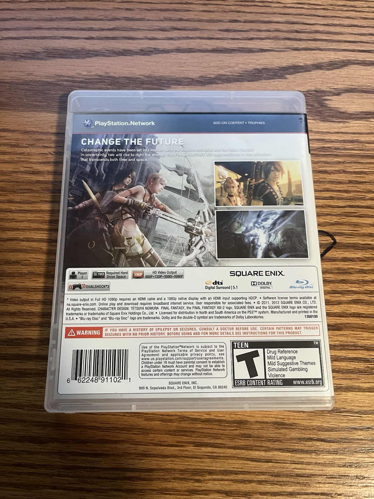 Final Fantasy XIII-2 for PS3