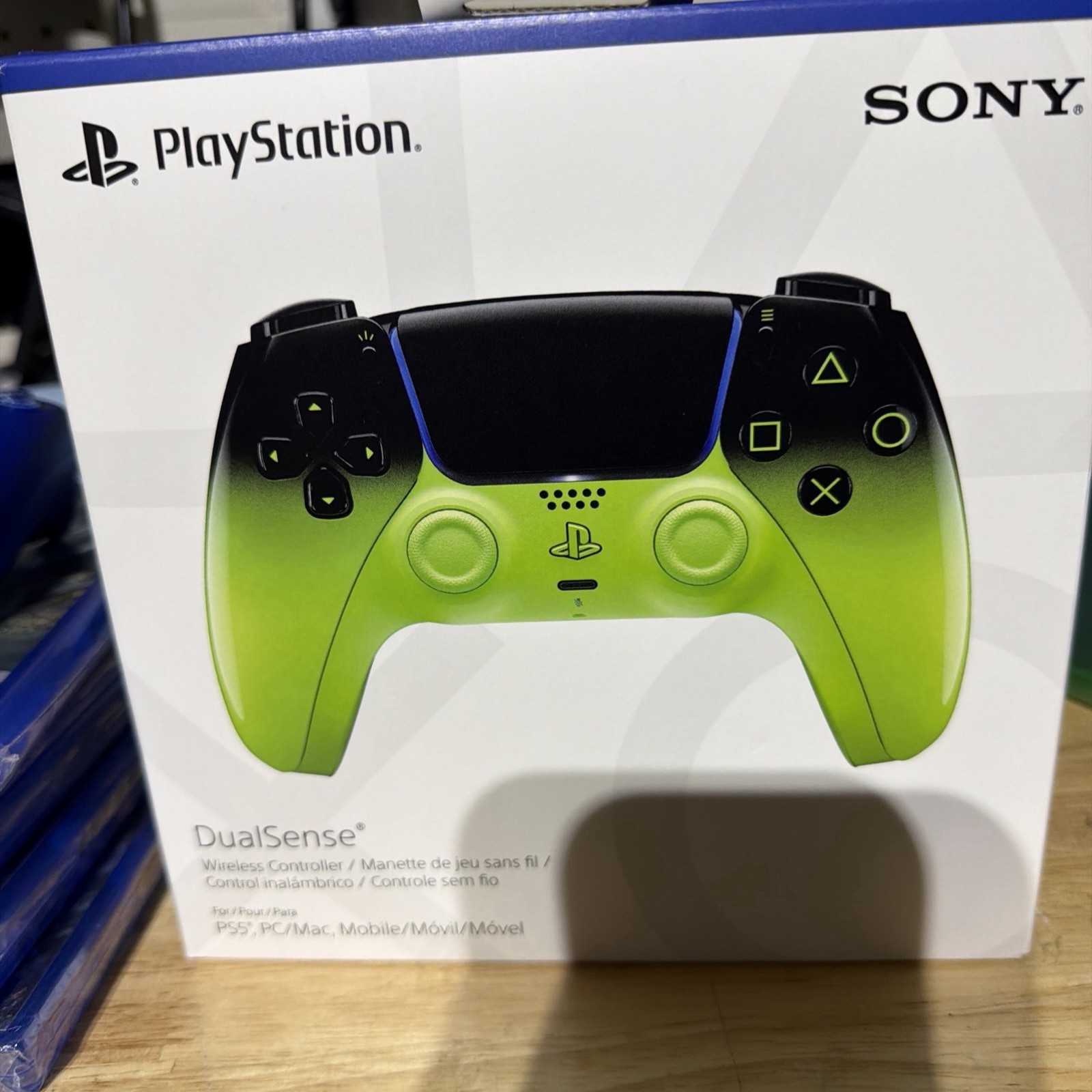 Sony Playstation Dual Sense Wireless Controller Remix Green
