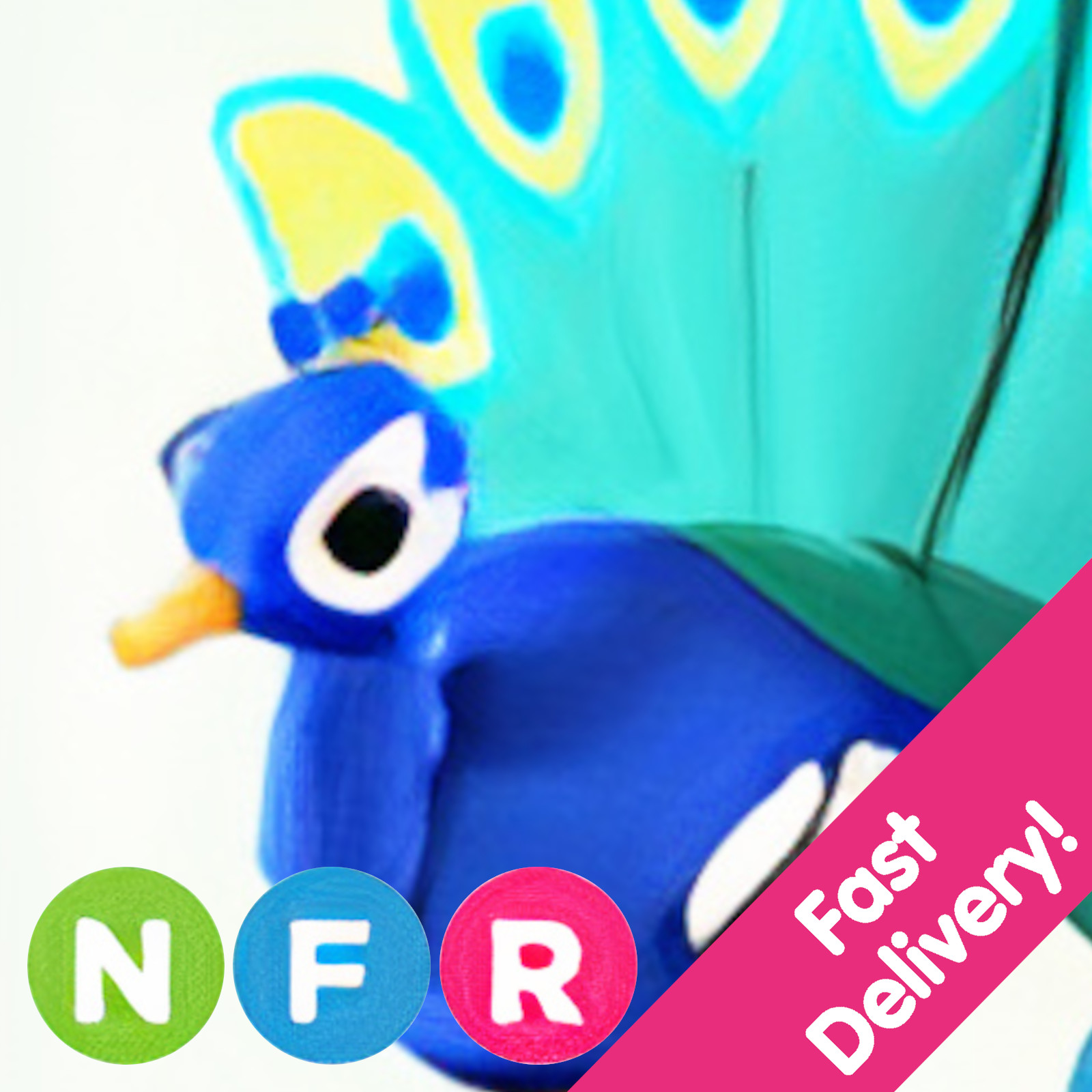 Peacock ✨ Neon Fly Ride MFR ✨ US Seller Adopt From Me Today