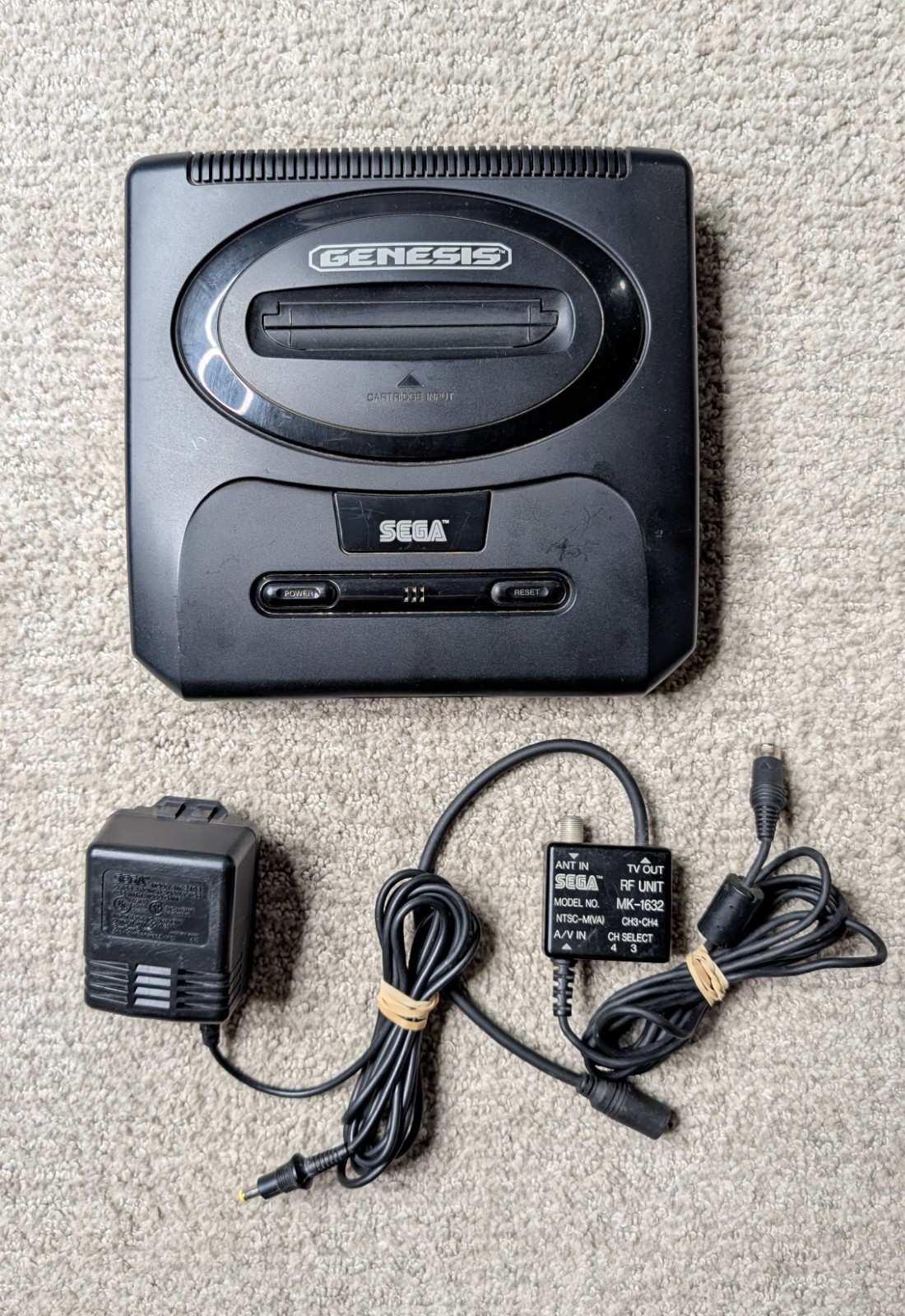 Sega Genesis Model 2 MK-1631 Console Only No Controller Tested Works Great