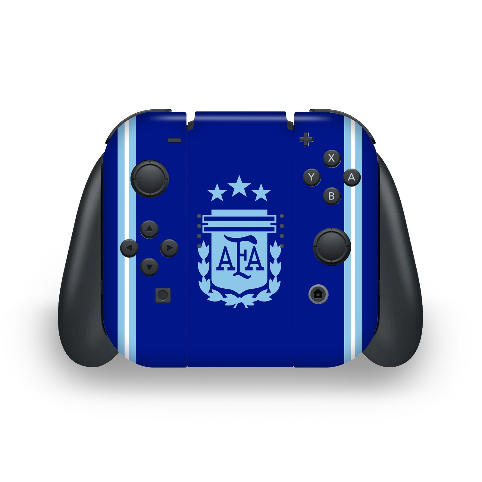 ARGENTINA FOOTBALL 2024/25 CREST KIT VINYL SKIN FOR NINTENDO SWITCH OLED BUNDLE